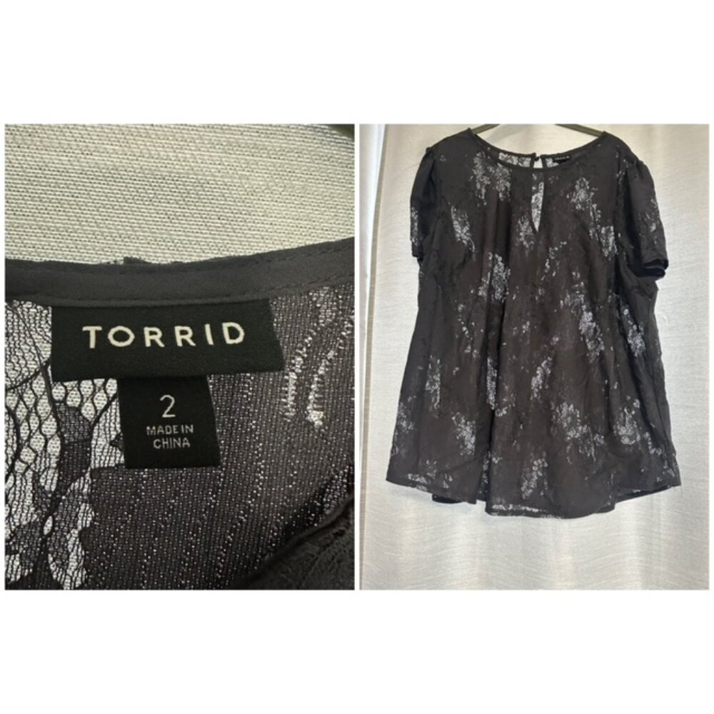 Torrid Lace Blouse